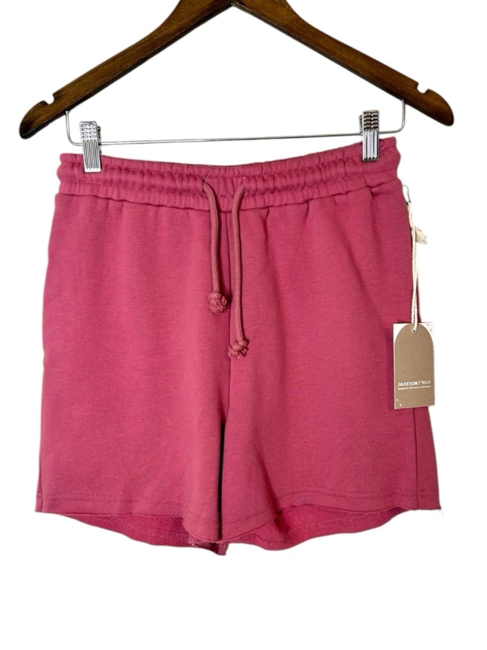 Jackson Rowe Mabel Shorts- brushed French Terry Cotton Jogger Shorts- XSmall